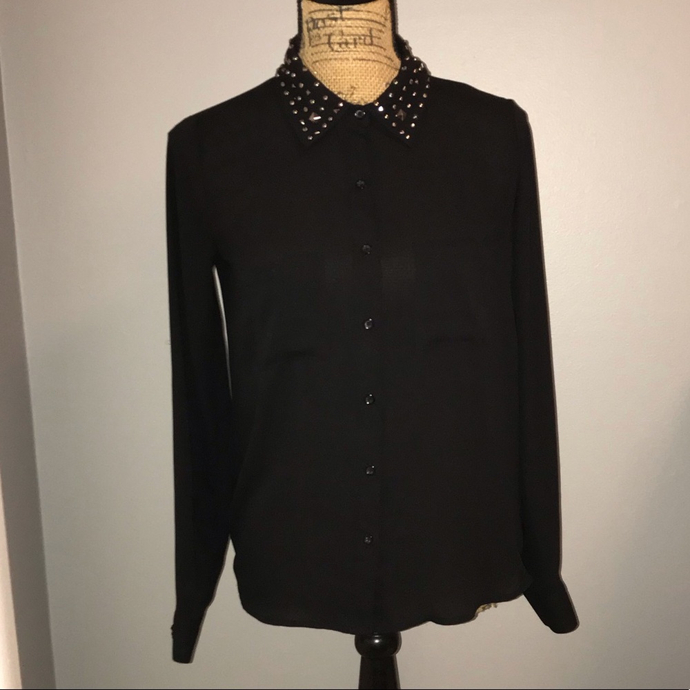 Forever21 black blouse!